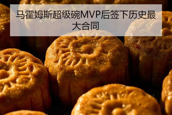 马霍姆斯超级碗MVP后签下历史最大合同